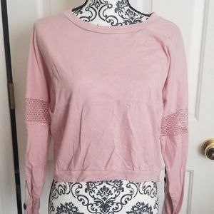 Used womens PINK by Victoria Secrets crop shirt.